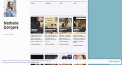 Desktop Screenshot of nathalieborgers.com